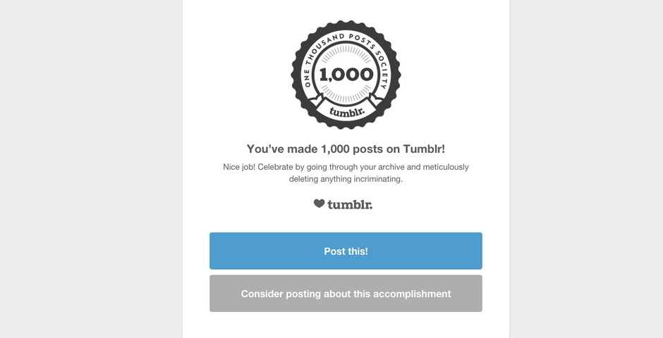 Nominee - Tumblr Email Marketing