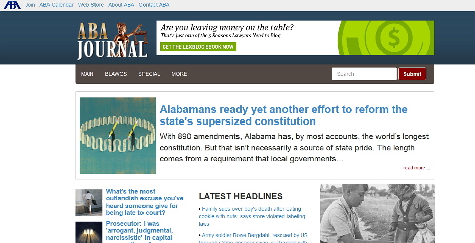 Nominee - ABAJournal: Law News Now