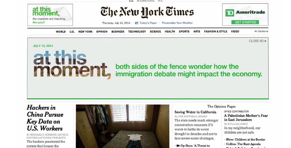 Nominee - “At this Moment” – Real-Time Marketing