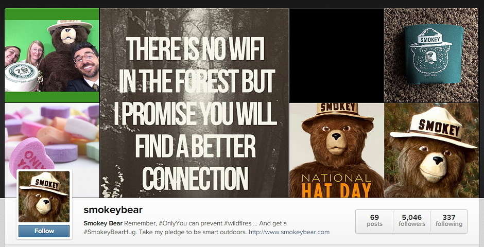 Nominee - Smokey Bear