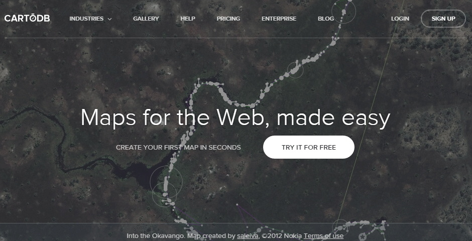 Nominee - CartoDB