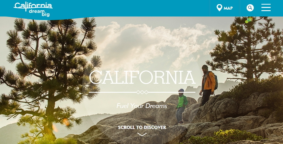 Webby Award Winner - Visit California