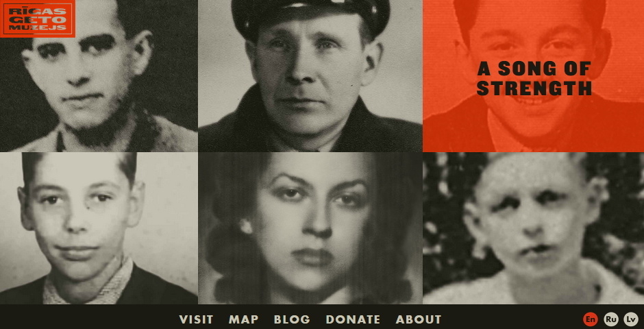 Nominee - Riga Ghetto Museum Site Redesign
