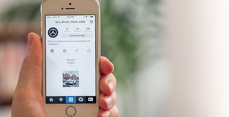 Nominee - Build a GLA on Instagram