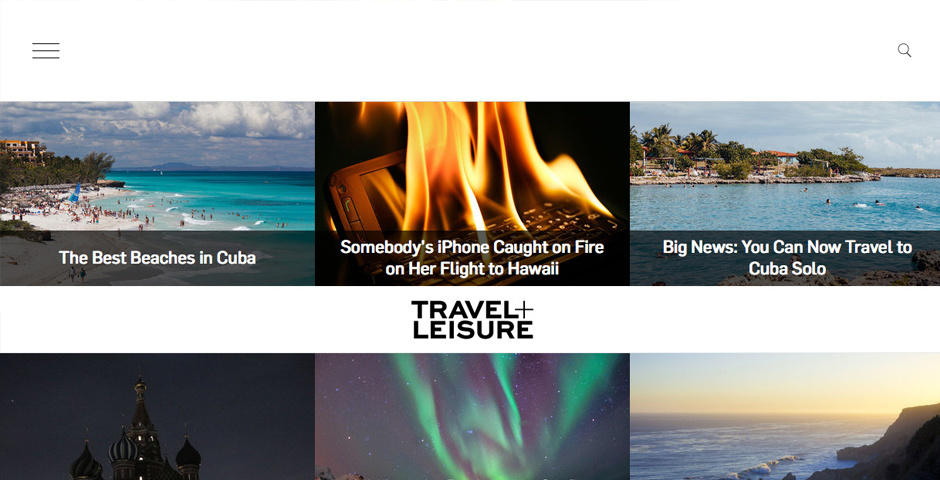Webby Award Winner - Travel + Leisure