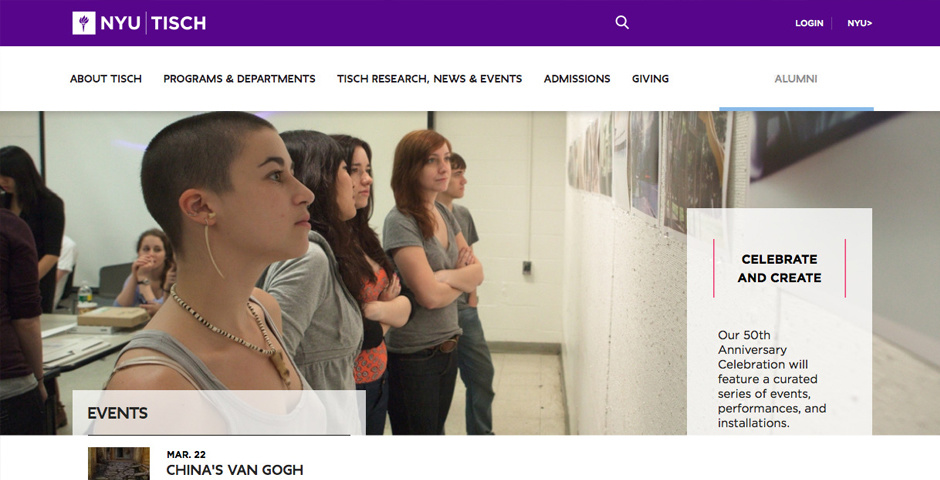 Nominee - NYU Tisch School of the Arts