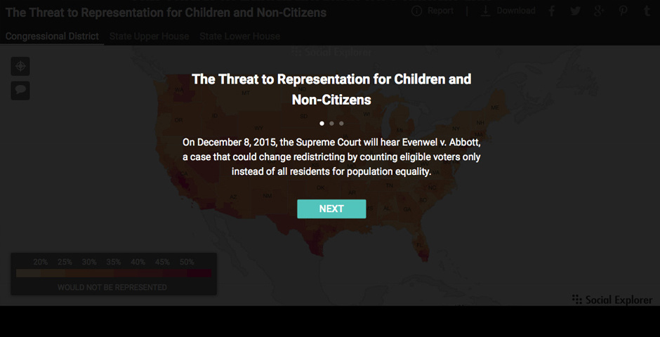 Webby Award Winner - Threat to Representation for Children and Non-Citizens