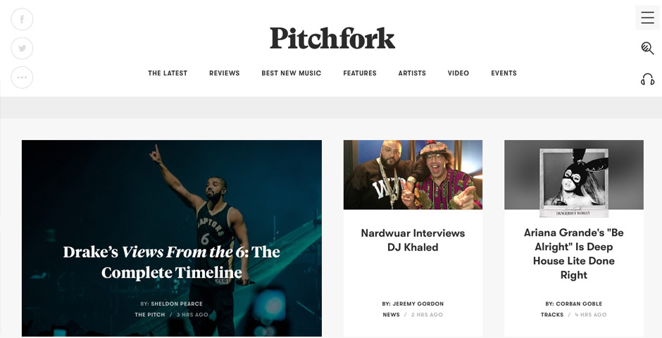 Nominee - Pitchfork