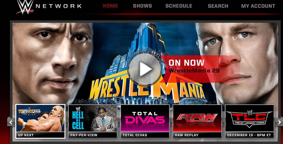 Webby Award Winner - WWE Network