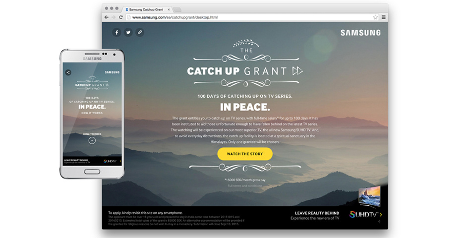 Nominee - Catch Up Grant