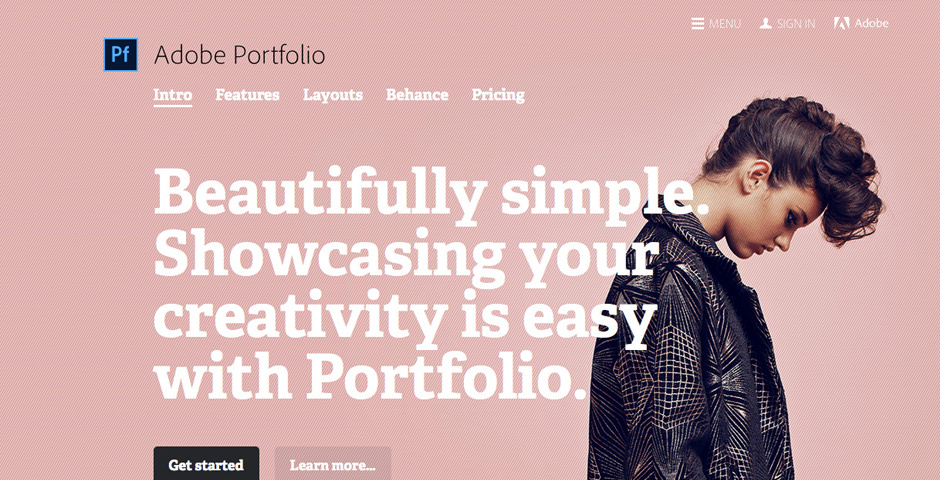 Nominee - Adobe Portfolio