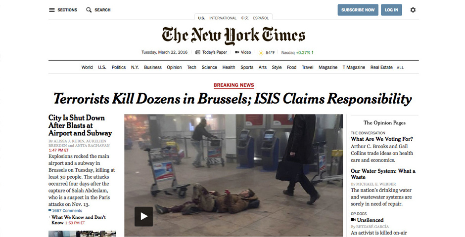 Webby Award Winner - nytimes.com