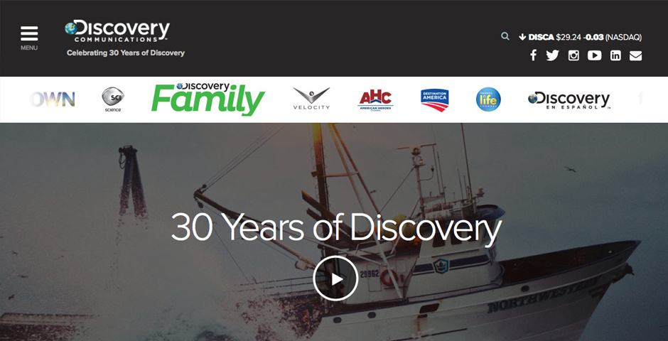 Nominee - Discovery Communications Corporate Website