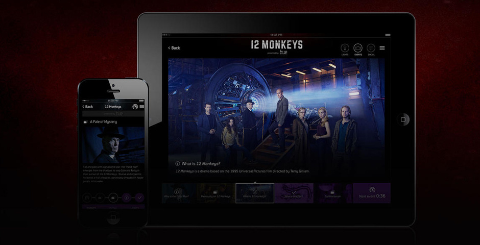 Nominee - 12 Monkeys — Syfy Sync & Philips Hue
