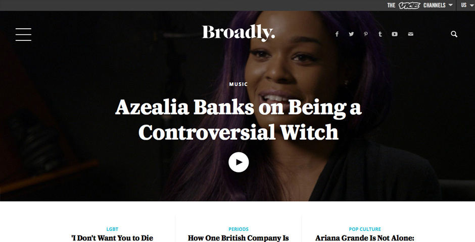 Webby Award Winner - Broadly