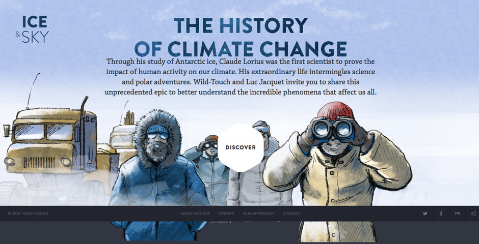 Nominee - Ice and sky : The history of climate change