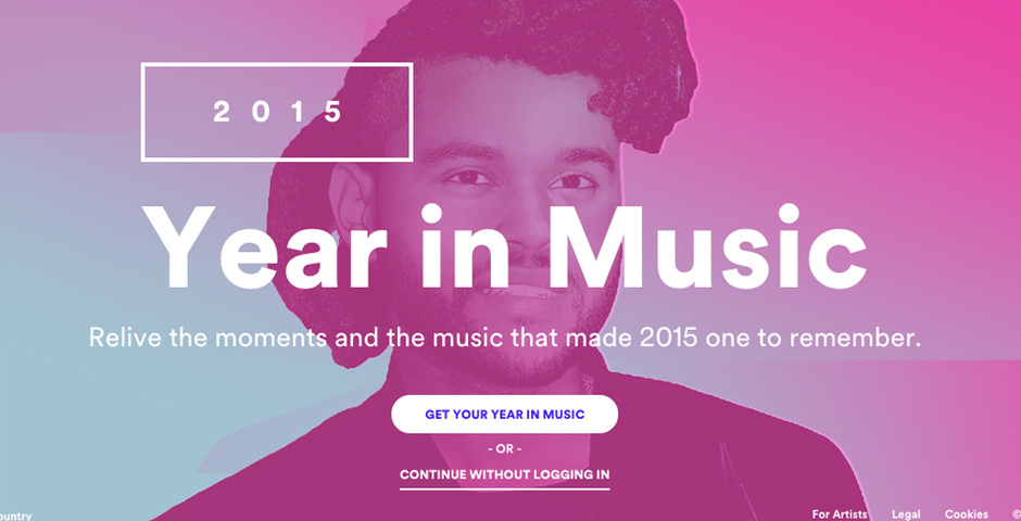 People's Voice - Spotify – Year in Music 2015
